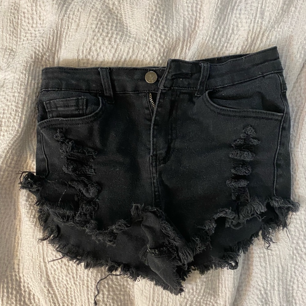 Brandy Melville Denim High Waist Shorts